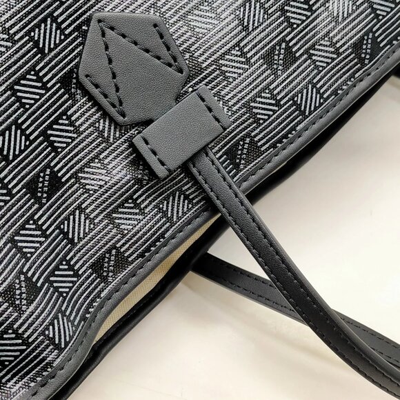 MOREAU PARIS Tote Bag Black PVC mon-578-091225 - Picture 6 of 16